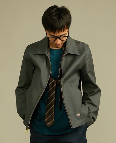  DICKIES - Áo khoác gió nam cổ bẻ tay dài Clasic Eisenhower 