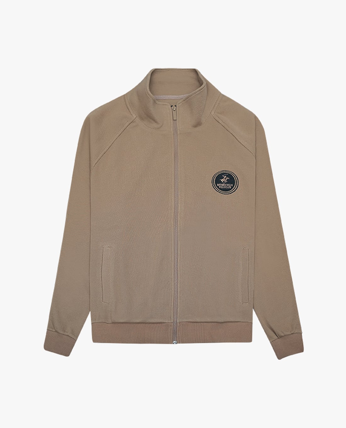 BEVERLY HILLS POLO CLUB - Áo khoác thể thao nam cổ trụ tay dài trẻ trung