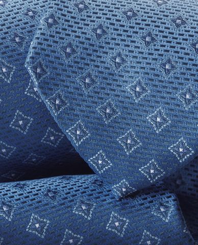  CHARLES TYRWHITT - Cà vạt nam lụa Stain Resistant Medallion Pattern 