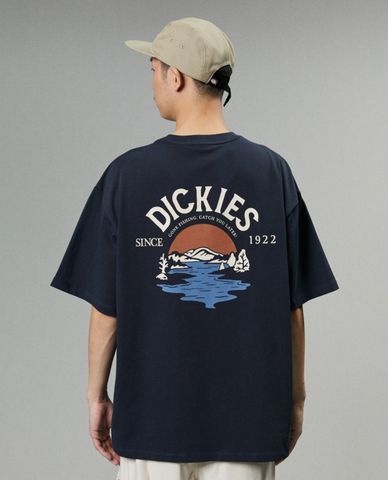  DICKIES - Áo thun unisex cổ tròn tay ngắn Heavy Jersey Graphic 