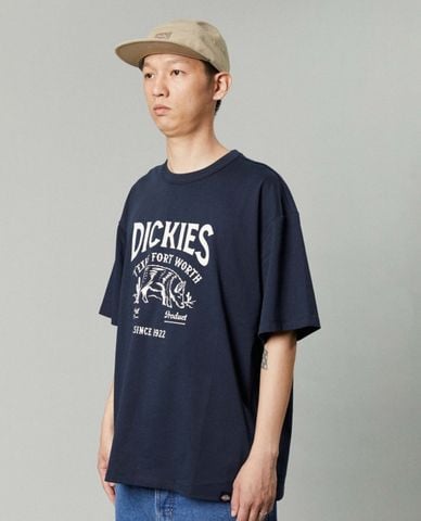  DICKIES - Áo thun nam cổ tròn tay ngắn phối logo Relaxed 
