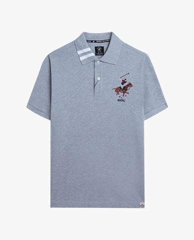  BEVERLY HILLS POLO CLUB - Áo polo nam cổ bẻ tay ngắn thời trang 