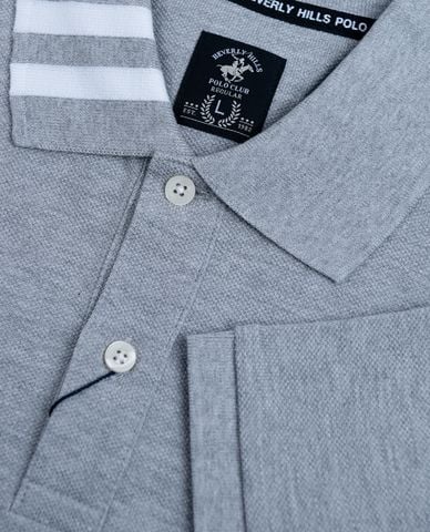  BEVERLY HILLS POLO CLUB - Áo polo nam cổ bẻ tay ngắn thời trang 