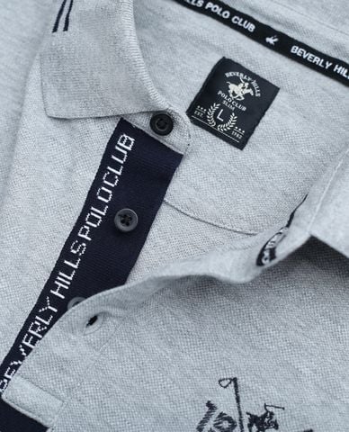  BEVERLY HILLS POLO CLUB - Áo polo nam cổ bẻ tay ngắn Slim Fit 