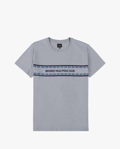  BEVERLY HILLS POLO CLUB - Áo thun nam cổ tròn tay ngắn trẻ trung 