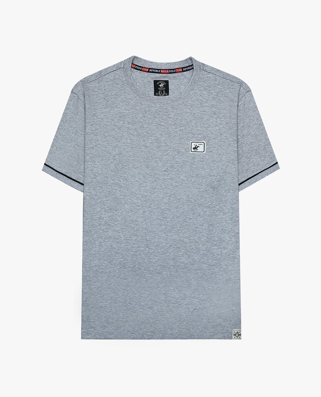 BEVERLY HILLS POLO CLUB - Áo thun nam cổ tròn tay ngắn trẻ trung
