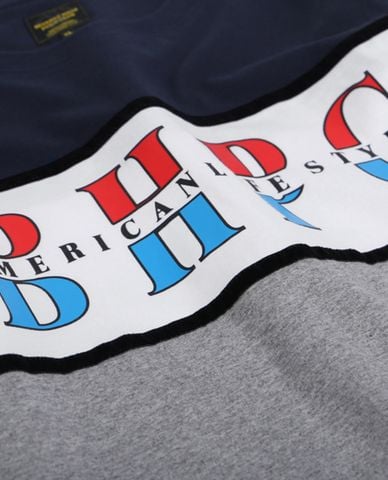  BEVERLY HILLS POLO CLUB - Áo thun nam cổ tròn tay dài thời trang 