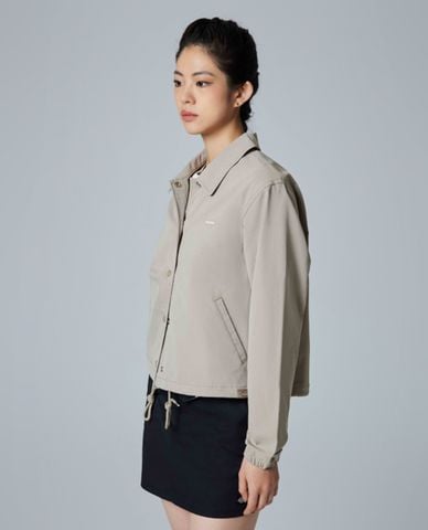  DICKIES - Áo khoác sơ mi nữ cổ bẻ tay dài thời trang 