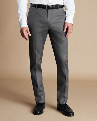  CHARLES TYRWHITT - Quần âu nam thanh lịch Smart Stretch Texture 