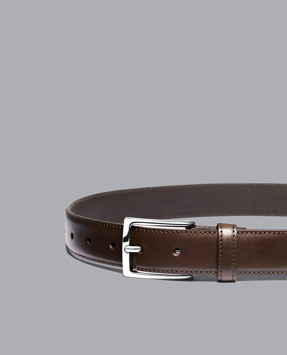 CHARLES TYRWHITT - Thắt lưng nam bản vừa Leather Formal