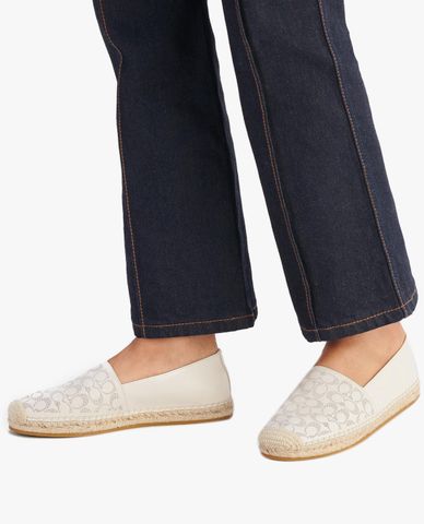  COACH - Giày lười nữ mũi tròn Carley 