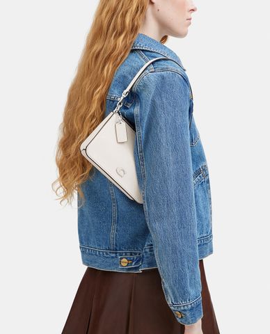  COACH - Túi cầm tay nam phom chữ nhật phối zip hiện đại 