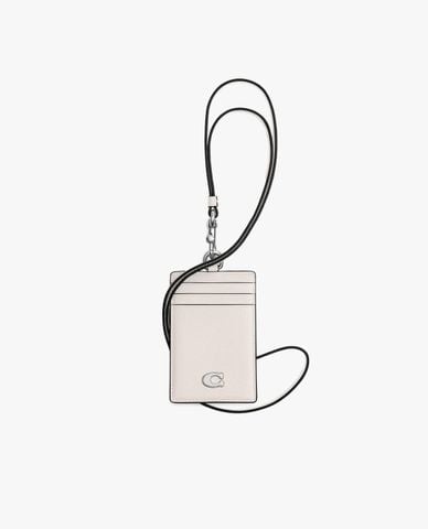  COACH - Ví đựng thẻ nam phom chữ nhật Canvas Signature 