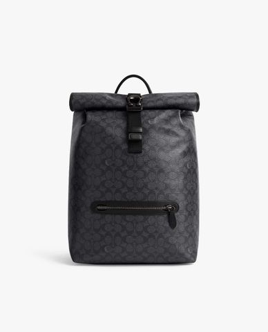  COACH - Balo nam phom chữ nhật Beck Roll Top 