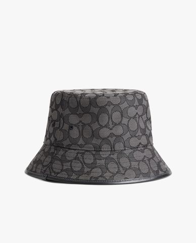  COACH - Nón bucket nam Signature Jacquard 