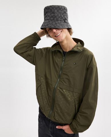  COACH - Nón bucket nam Signature Jacquard 