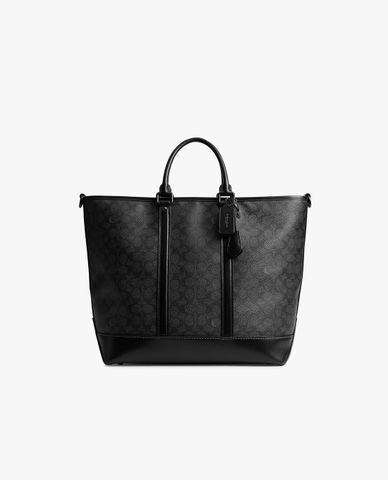  COACH - Túi xách nam chữ nhật Metropolitan Carryall In Signature Canvas 