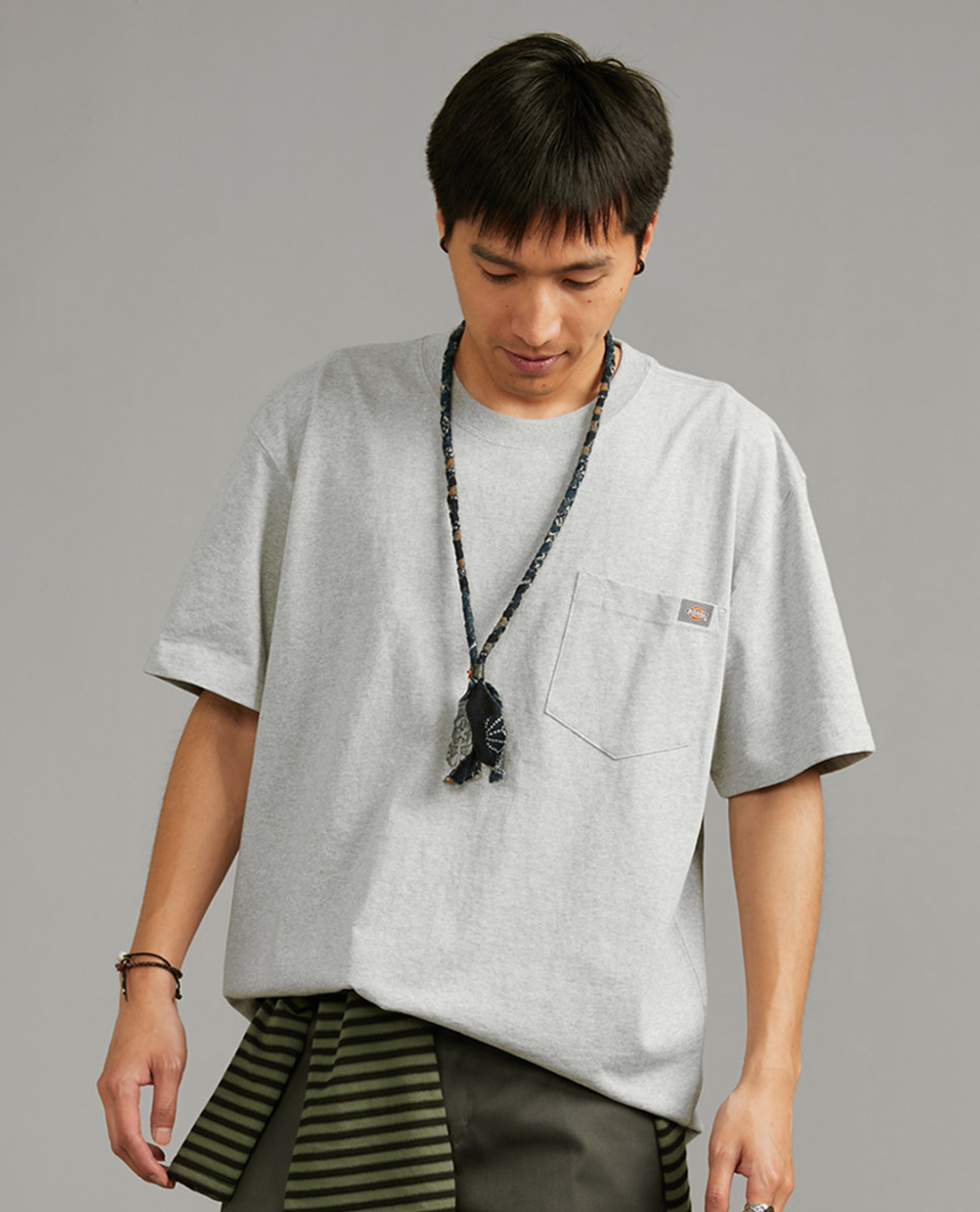 DICKIES - Áo thun nam cổ tròn tay ngắn Heavyweight Pocket