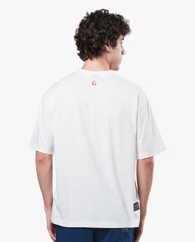  SKECHERS - Áo thun unisex ngắn tay phom suông Pokémon 