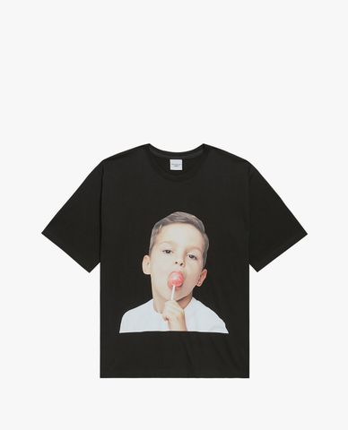  ADLV - Áo thun ngắn tay cổ tròn Baby Face 