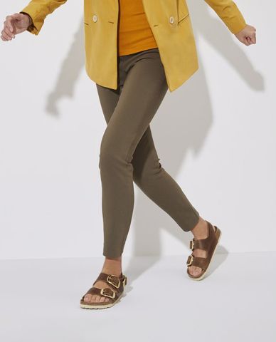  BIRKENSTOCK - Giày sandals unisex đế bệt Milano Big Buckle 