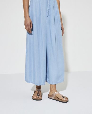  BIRKENSTOCK - Dép kẹp nữ phối khoá Gizeh 