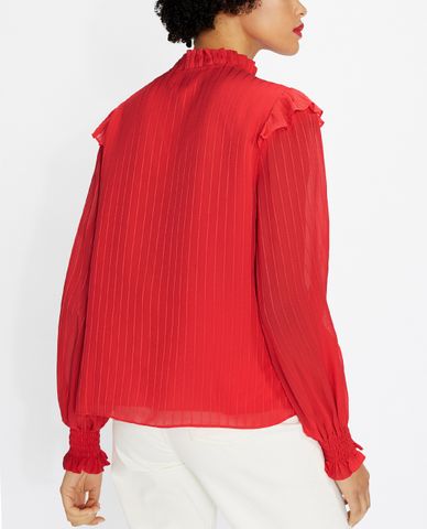  TED BAKER - Áo kiểu nữ tay dài cổ V Camilmi 