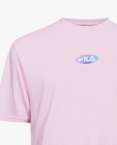  FILA - Áo thun unisex ngắn tay hiện đại 