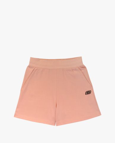  SKECHERS - Quần shorts nữ lưng thun năng động 