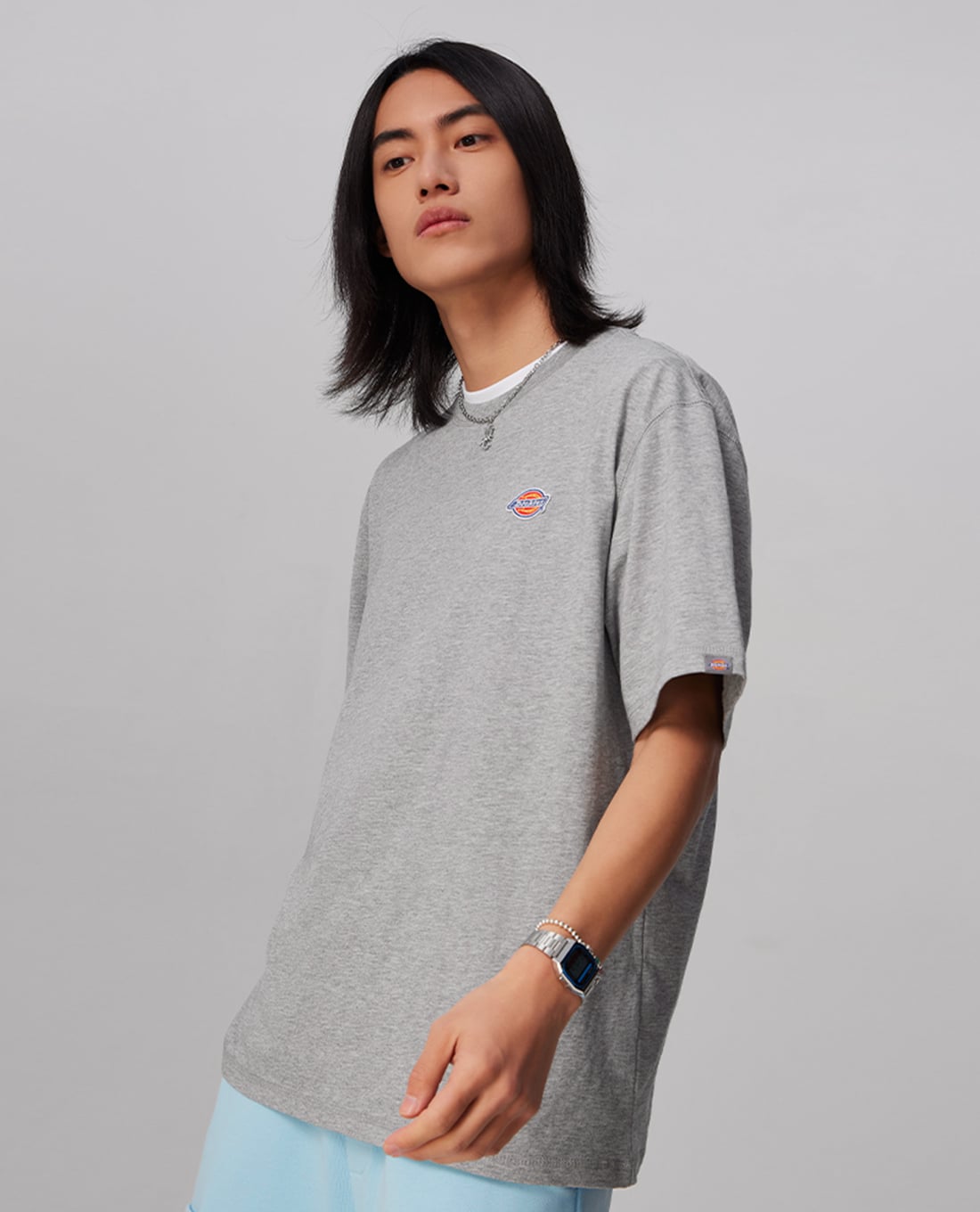 DICKIES - Áo thun nam cổ tròn tay ngắn Summer