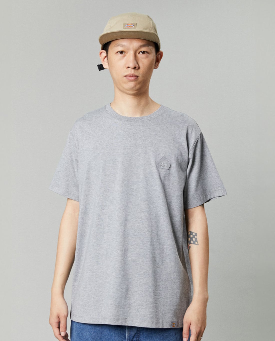 DICKIES - Áo thun nam cổ tròn tay ngắn năng động