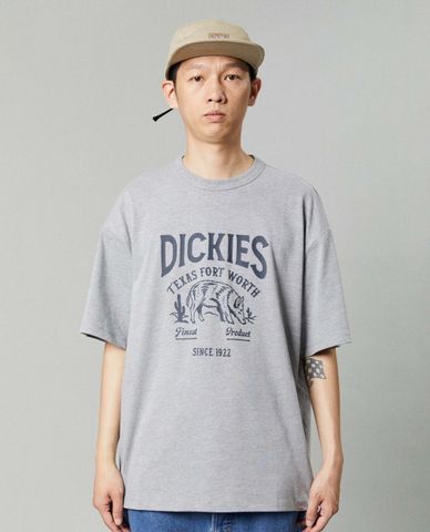  DICKIES - Áo thun nam cổ tròn tay ngắn phối logo Relaxed 
