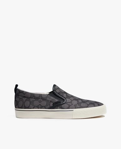  COACH - Giày slip on nam Skate In Signature Jacquard 