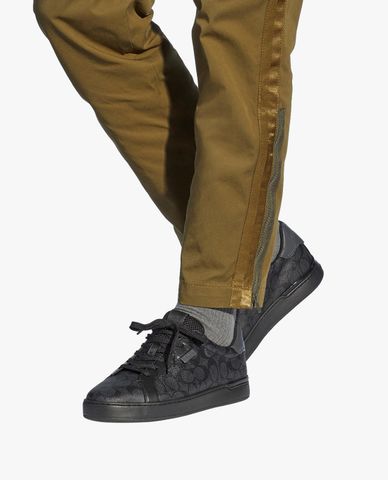  COACH - Giày sneakers nam cổ thấp thắt dây Lowline 