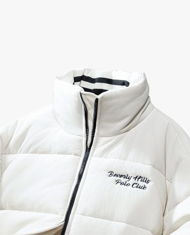  BEVERLY HILLS POLO CLUB - Áo khoác phao nam tay dài phối logo 