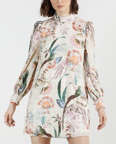 TED BAKER - Đầm mini tay dài Lillium Decadence Shift 
