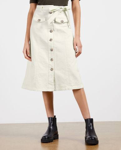  TED BAKER - Chân váy midi phối nút cài Xandra 