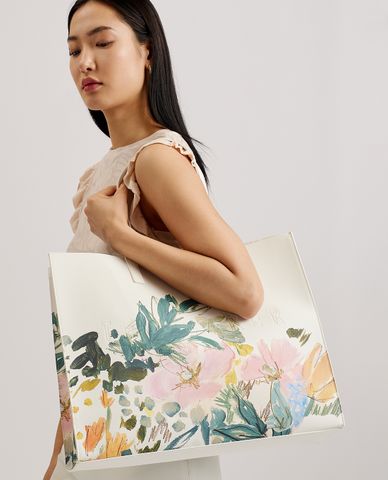  TED BAKER - Túi tote nữ phom chữ nhật Linecon 