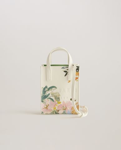  TED BAKER - Túi đeo chéo nữ mini hoạ tiết hoa Meaidon 