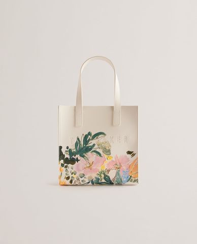  TED BAKER - Túi tote nữ phom vuông hoạ tiết hoa Meakon 