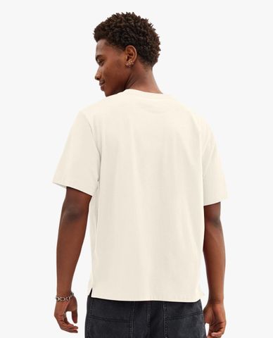  COACH - Áo thun nam cổ tròn tay ngắn Debossed In Organic Cotton 