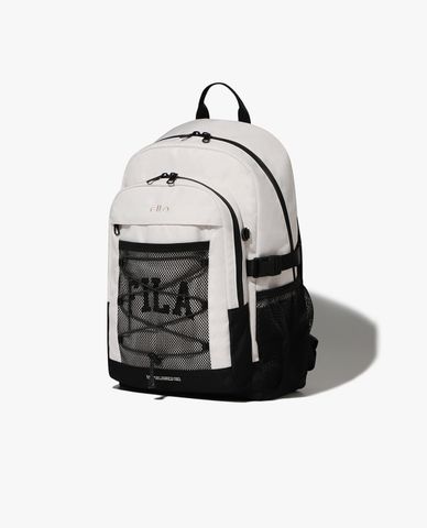  FILA - Balo unisex phom chữ nhật phối lưới năng động Varsity 