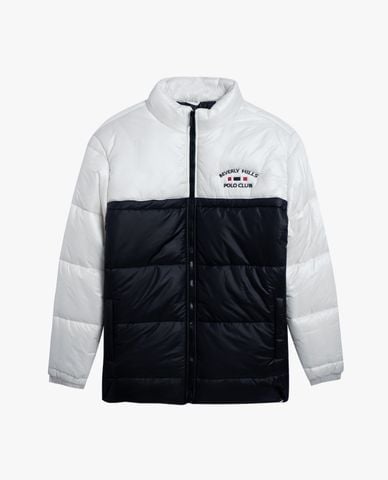  BEVERLY HILLS POLO CLUB - Áo khoác phao nam tay dài thời trang 