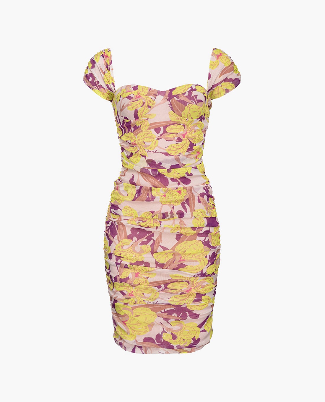 PINKO - Đầm body mini cúp ngực Orbitale