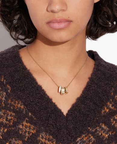  COACH - Dây chuyền nữ Signature Enamel 