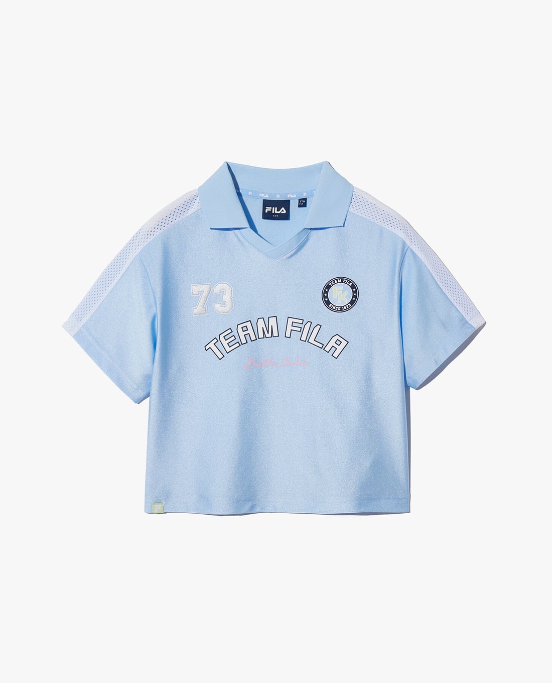 FILA - Áo thun bé gái Blockcore