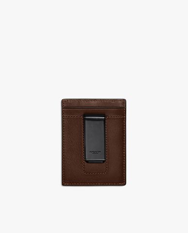  COACH - Ví đựng thẻ nam chữ nhật Money Clip 