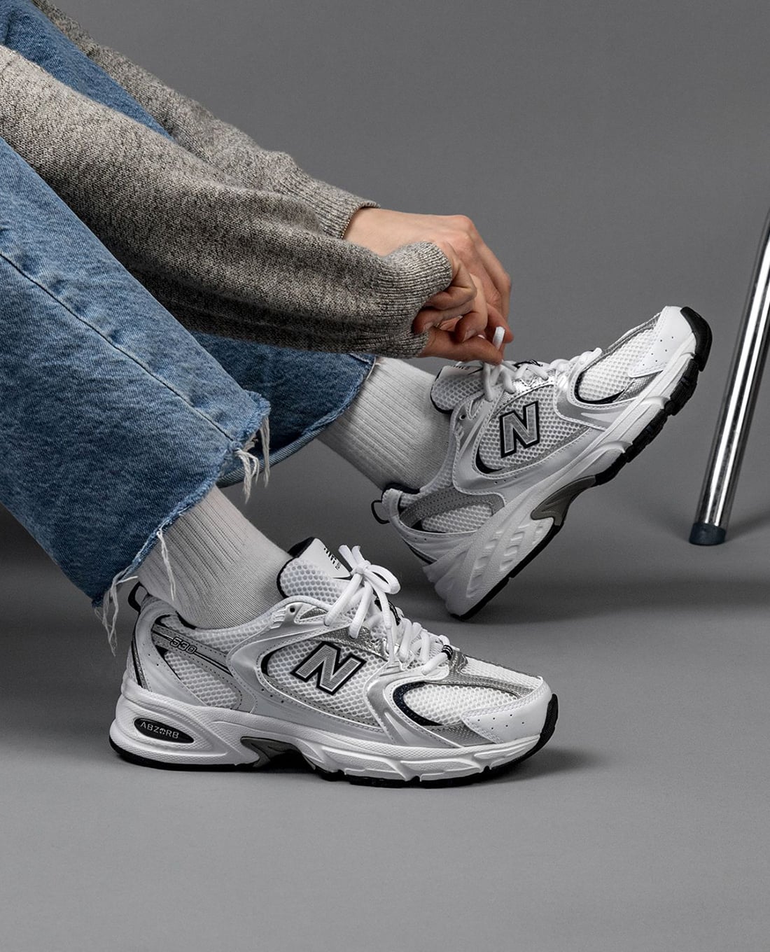 NEW BALANCE - Giày sneakers nam cổ thấp 530 Retro