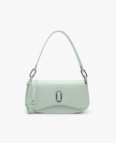  PEDRO - Túi đeo chéo nữ nắp gập phối khóa kim loại sang trọng 