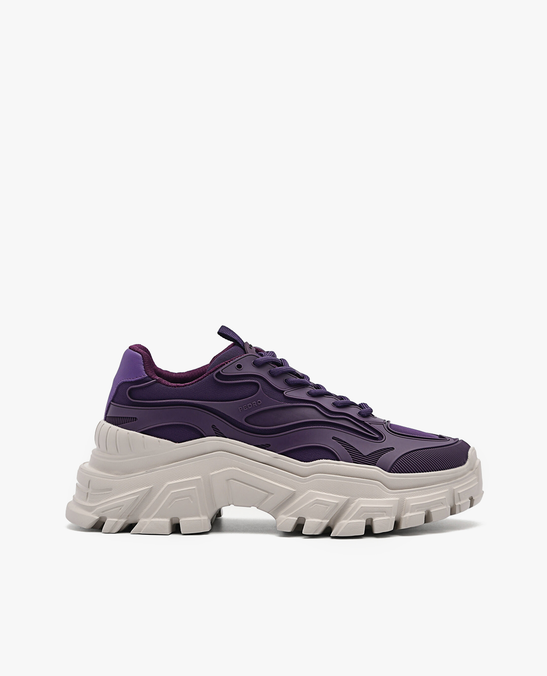 PEDRO - Giày sneakers nữ cổ thấp thắt dây Daddy Gear Platform